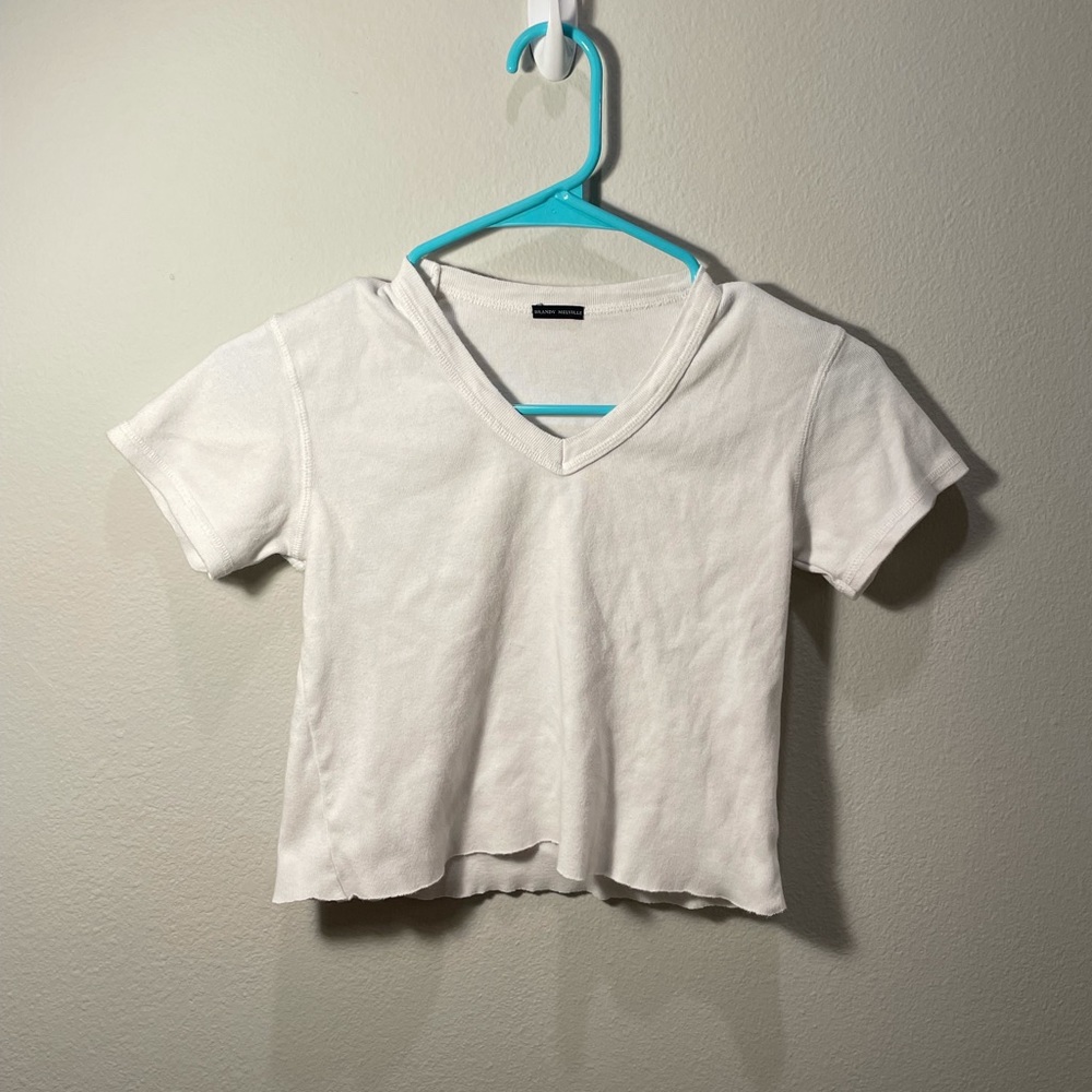Brandy Melville v neck tee